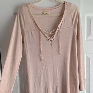 light pink shirt